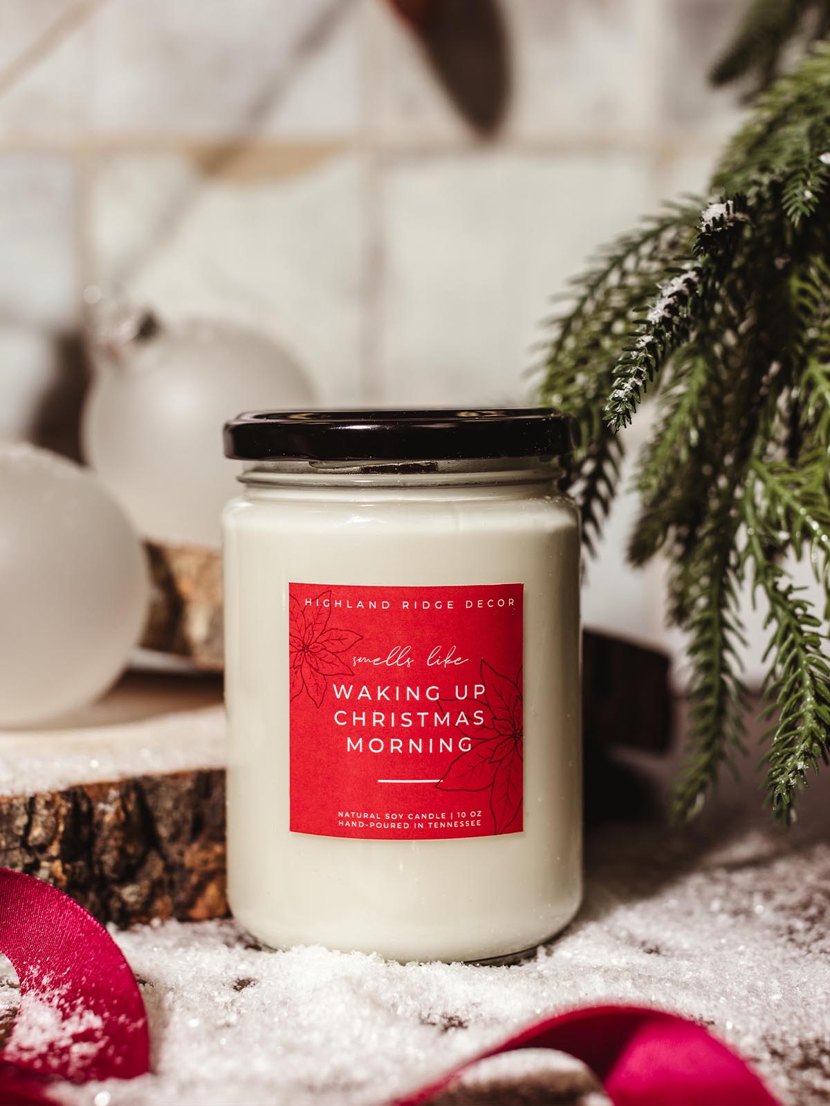 Waking up Christmas Morning Soy Candle