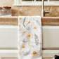 Flower Garden Tea Towel