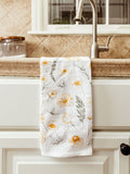 Flower Garden Tea Towel