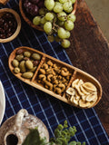 Olive Wood Divided Serving Tray