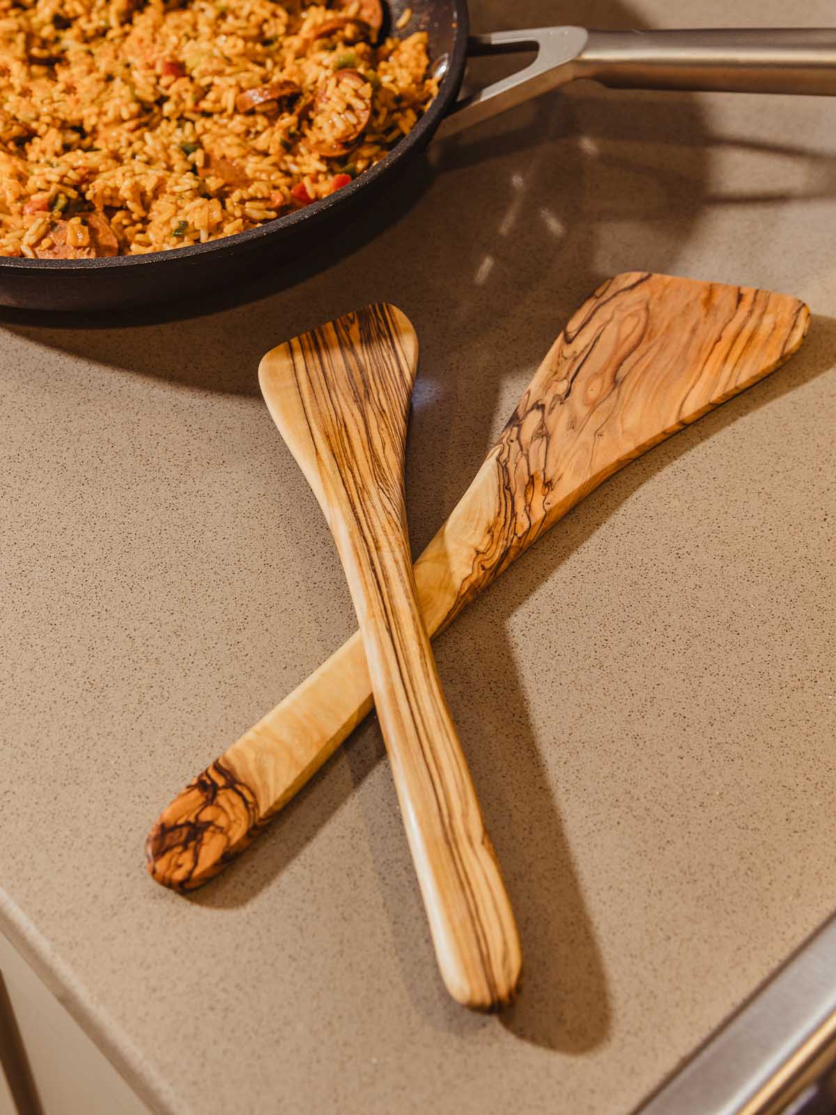 Olive Wood Spatula (Large or Small)