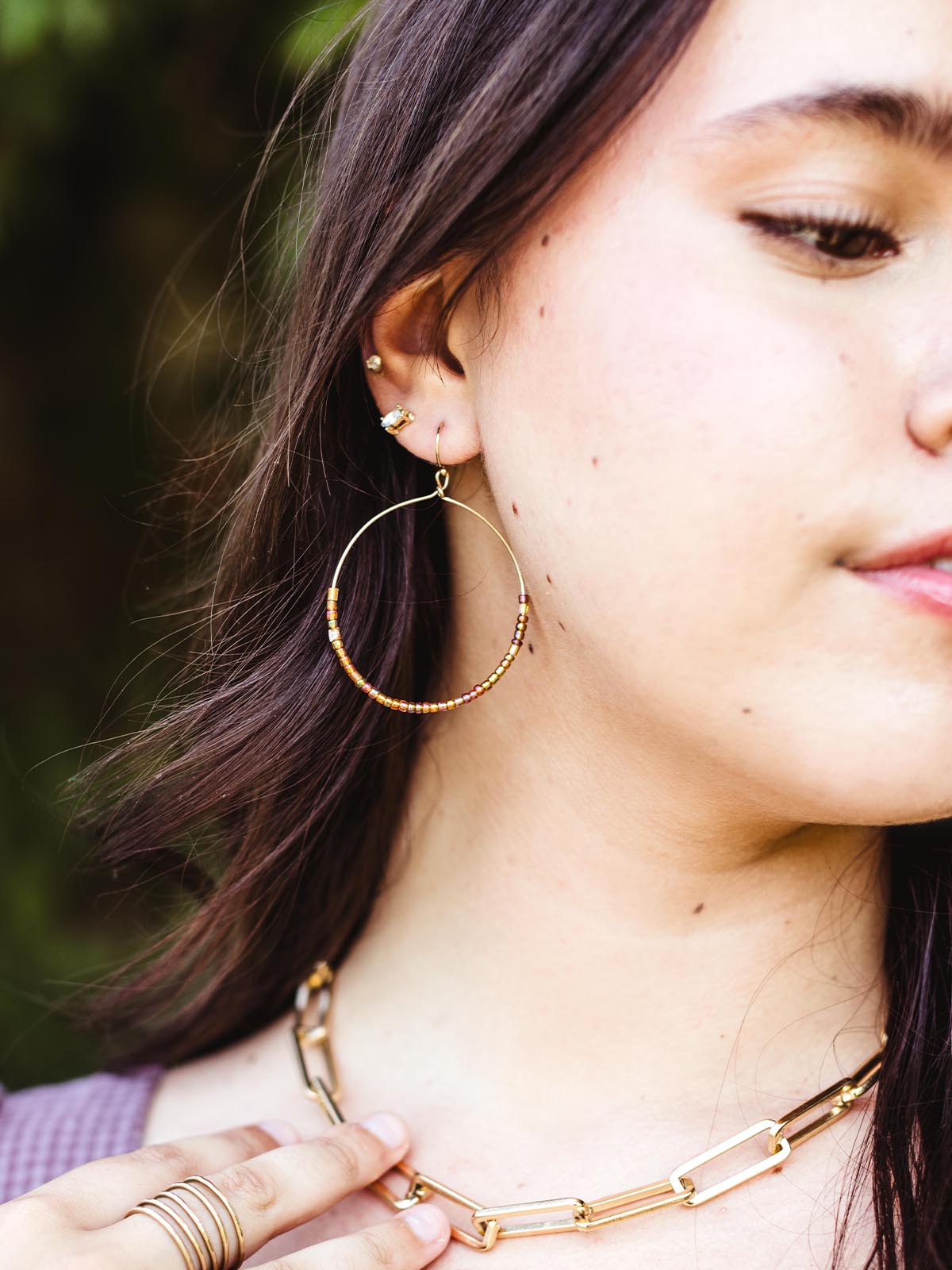 Hope Beaded Earrings