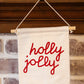 Holly Jolly Christmas Canvas Wall Art
