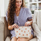 Large Waterproof Pouch-Clay Dot