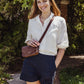 Brown Leather Crossbody Bag