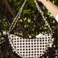 Gingham Moon Sling Bag