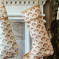 Handmade Christmas Stocking - Forest Print