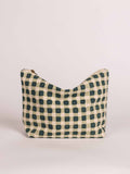 Large Waterproof Pouch -Evergreen Gingham