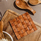 Woven Leather Trivet