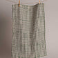Green Leher Linen Tea Towel