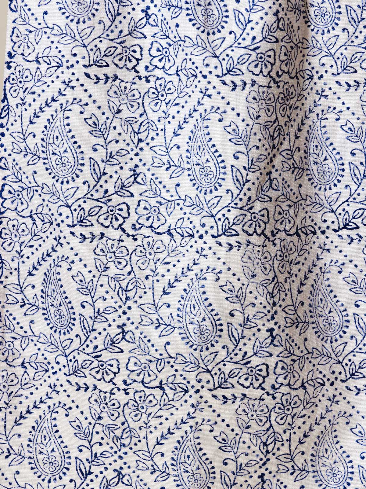 Butah in Blue Linen Tea Towel