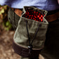 Canvas & Leather Shell Bag