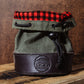 Canvas & Leather Shell Bag