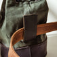 Canvas & Leather Shell Bag