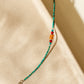Tsering Turquoise Beaded Bracelet