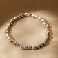 Vten Silver Beaded Bracelet