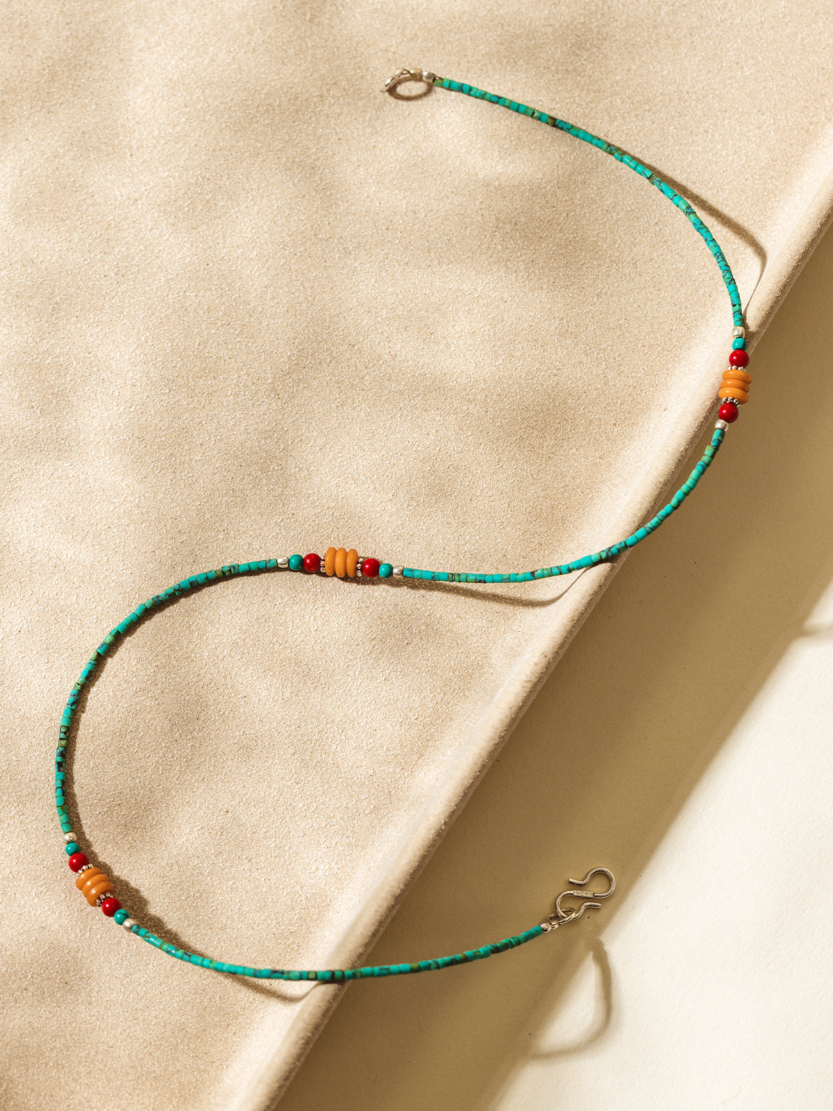 Tsering Turquoise Beaded Necklace
