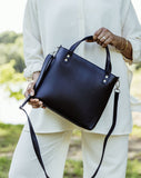 Leather Mini Crossbody Tote