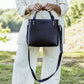 Leather Mini Crossbody Tote