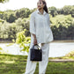 Leather Mini Crossbody Tote