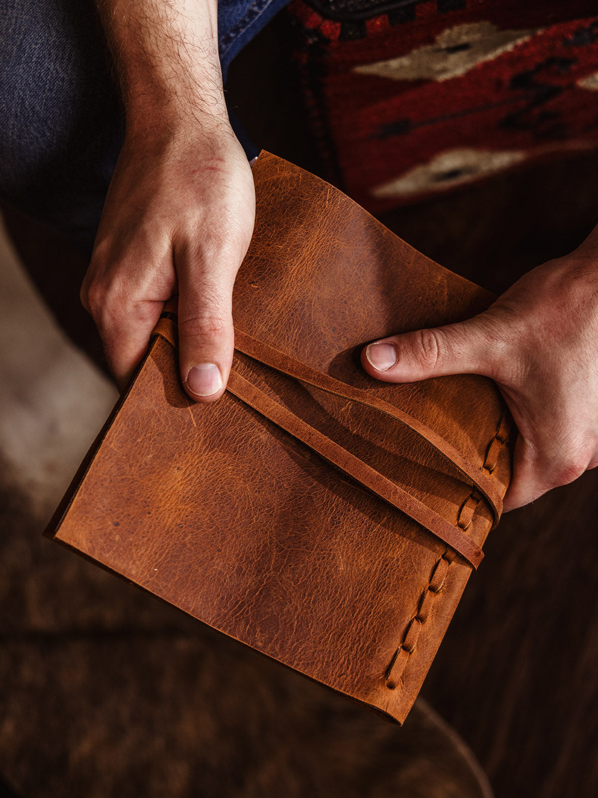 Rustic Full Sized Journal-Lined