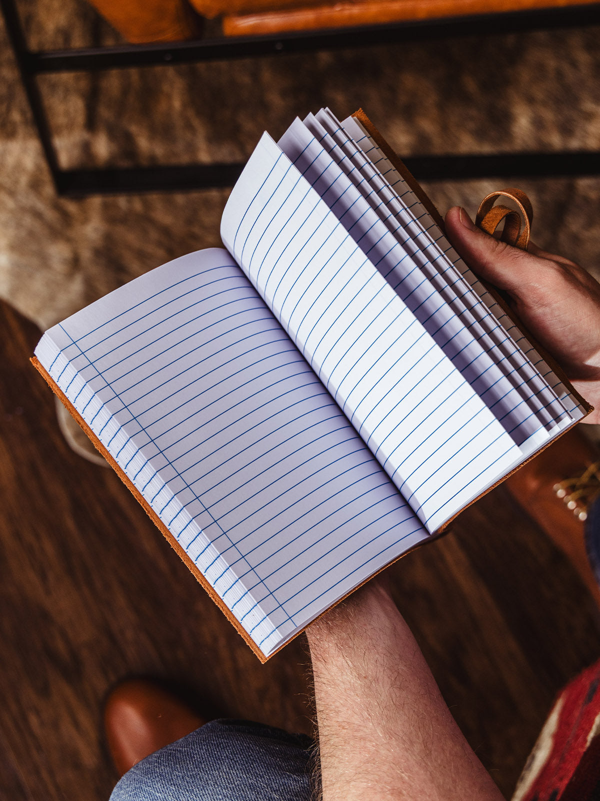 Rustic Full Sized Journal-Lined