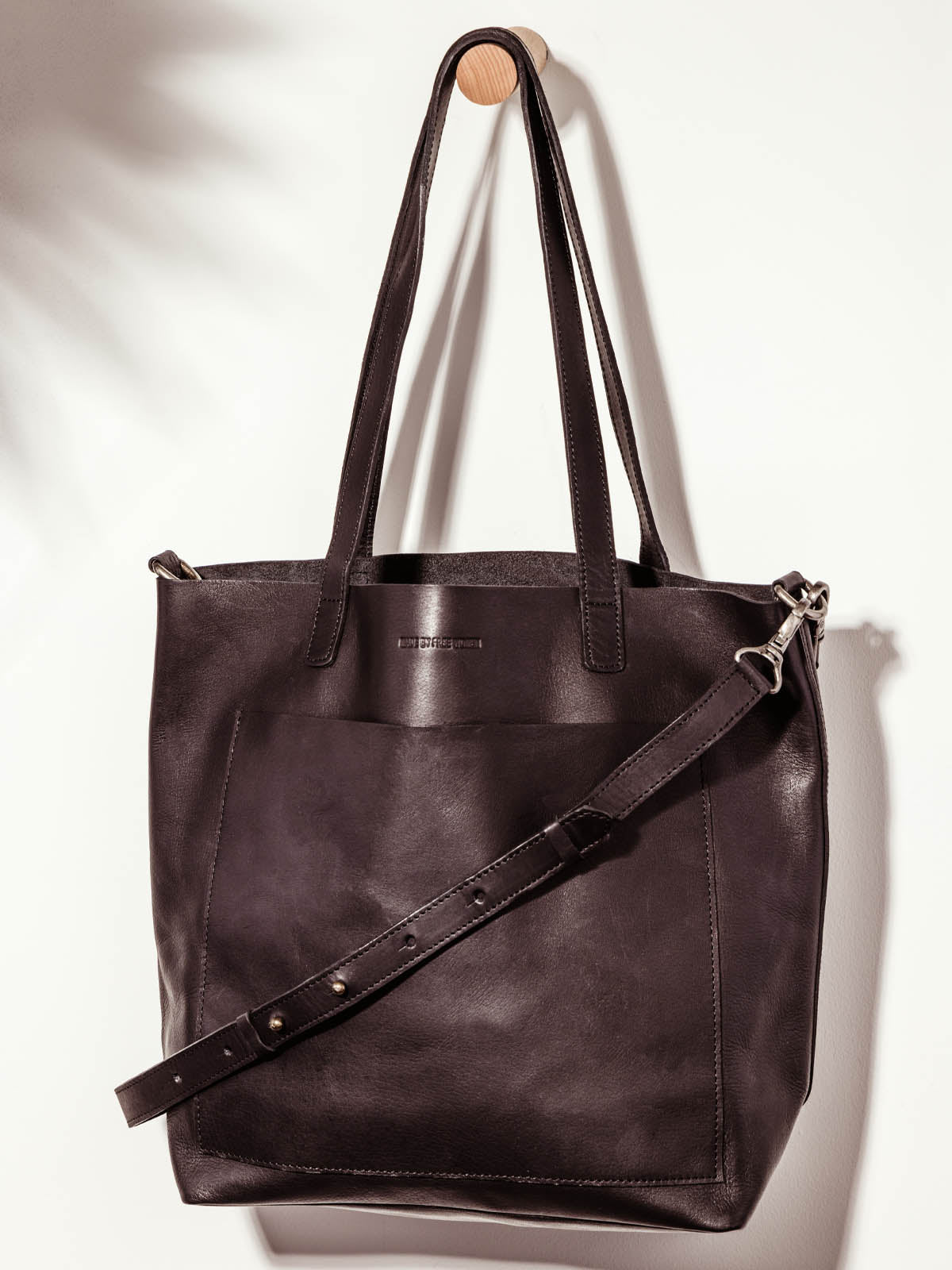 Day Tote Leather Black