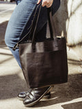 Day Tote Leather Black