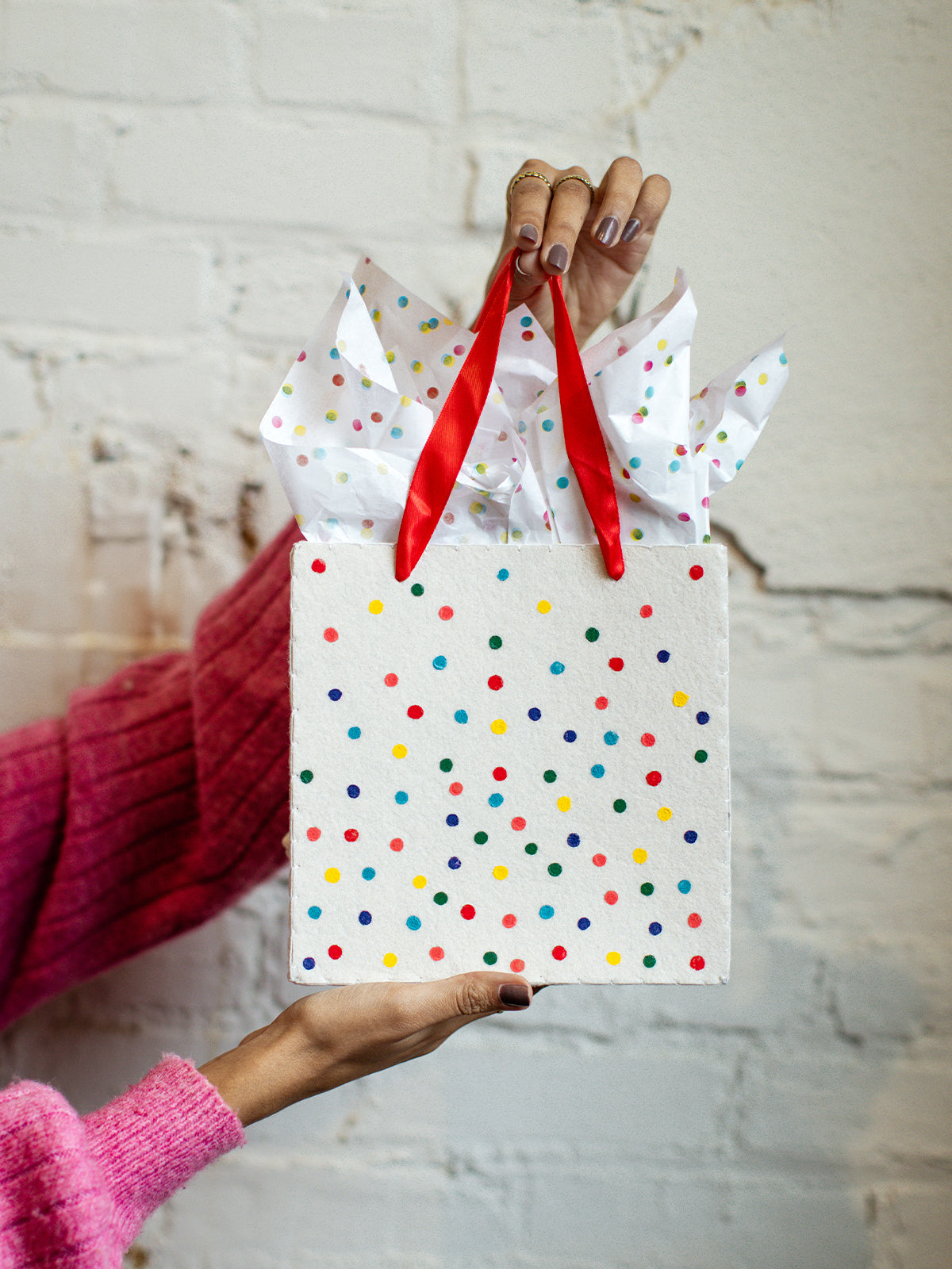 Confetti Reusable Gift Bag