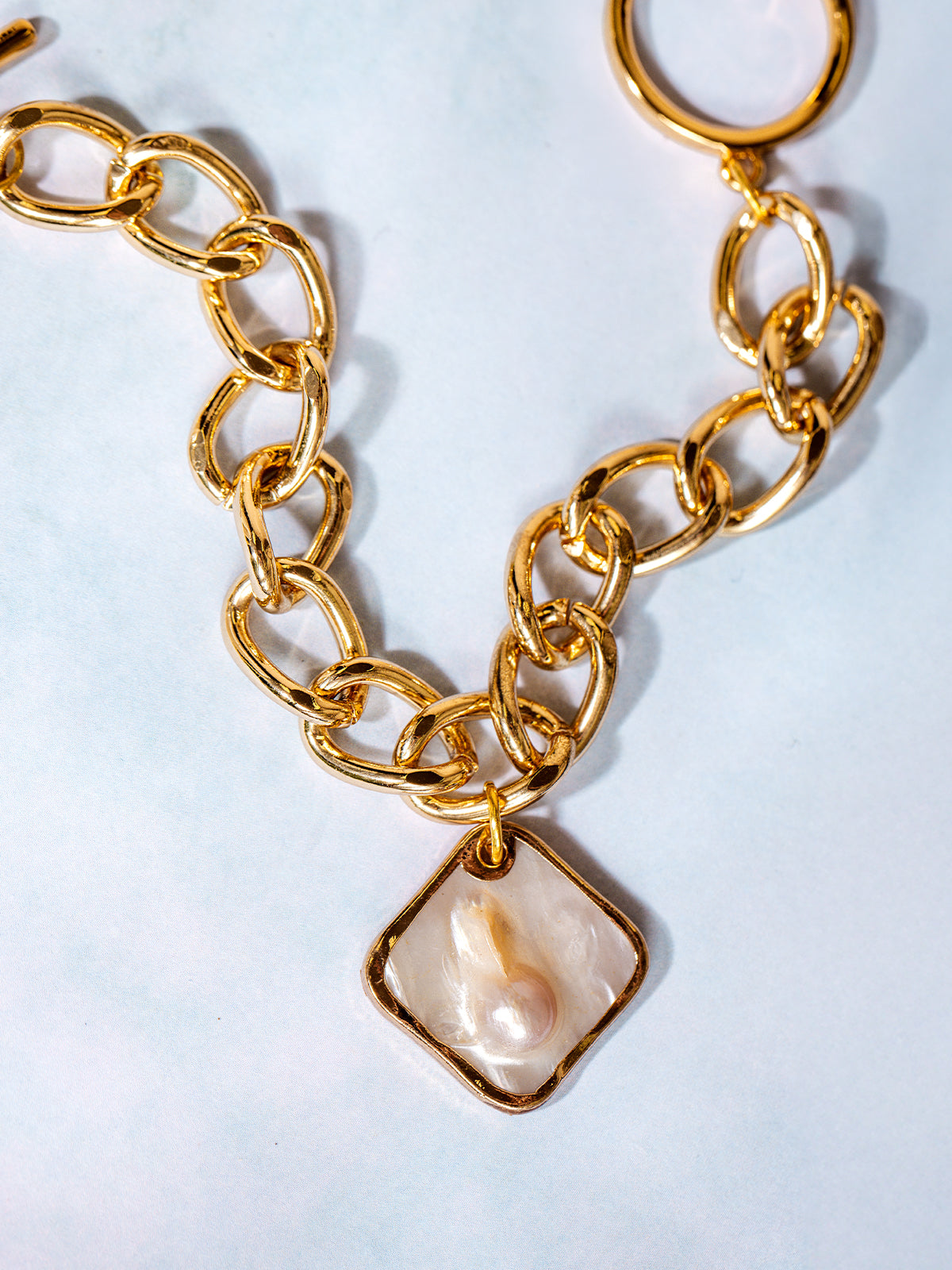 Awaken Pearl Chain Bracelet
