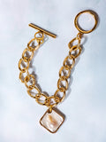Awaken Pearl Chain Bracelet