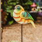 Realistic Bird Garden Stake