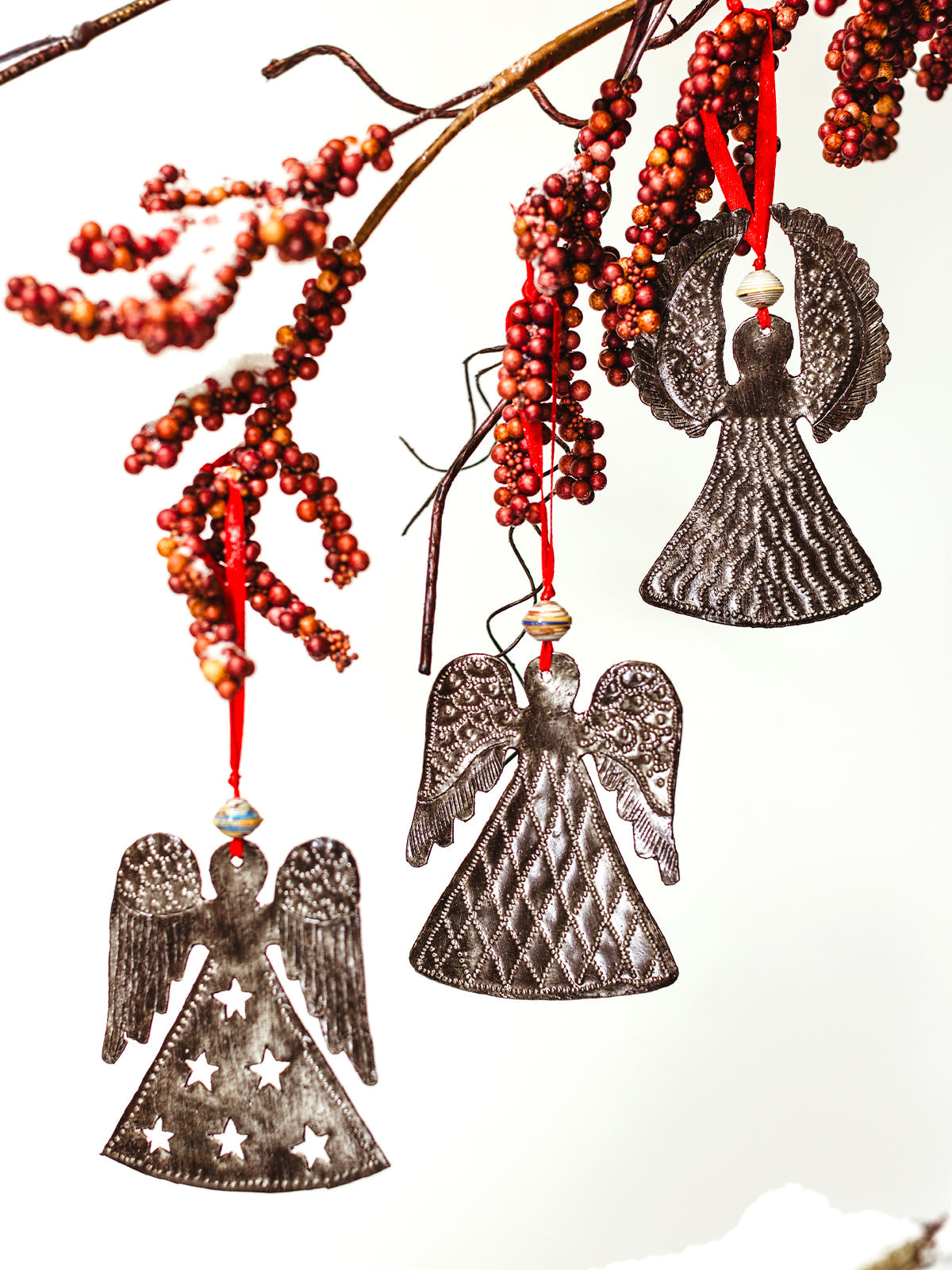 Metal Angel Ornaments