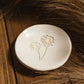 Birth Flower Ring Dish