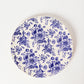 Small Blue Floral Plate