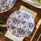 Garden Party Block Printed Stripe Napkin Set