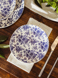 Small Blue Floral Plate