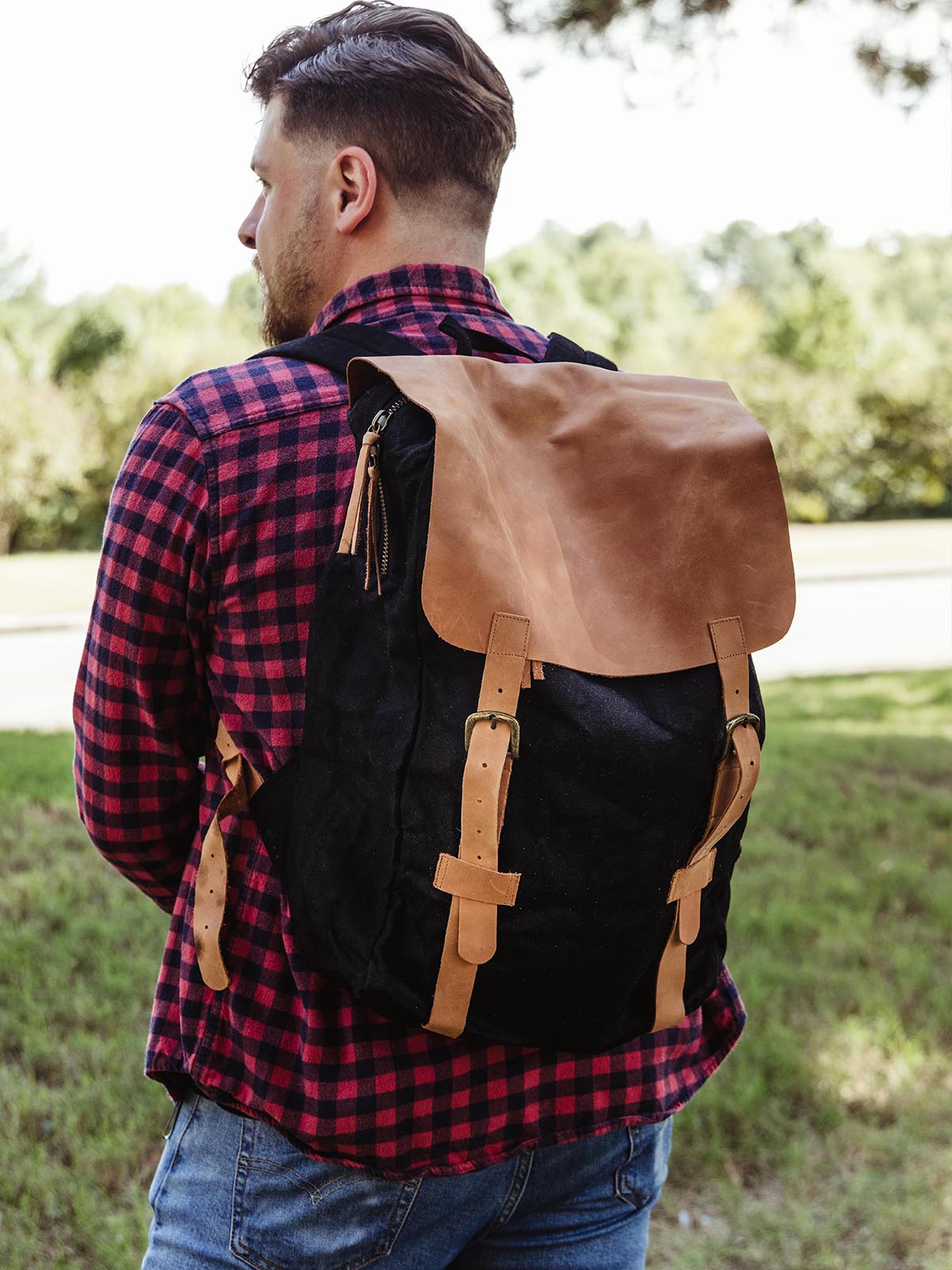 Arjun Canvas Backpack