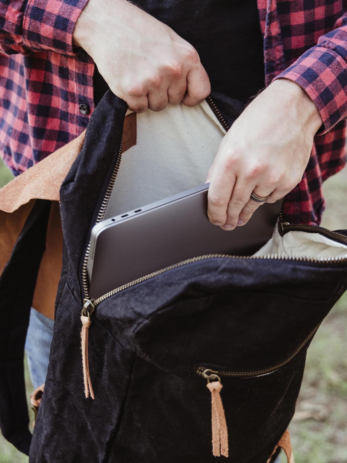 Arjun Canvas Backpack