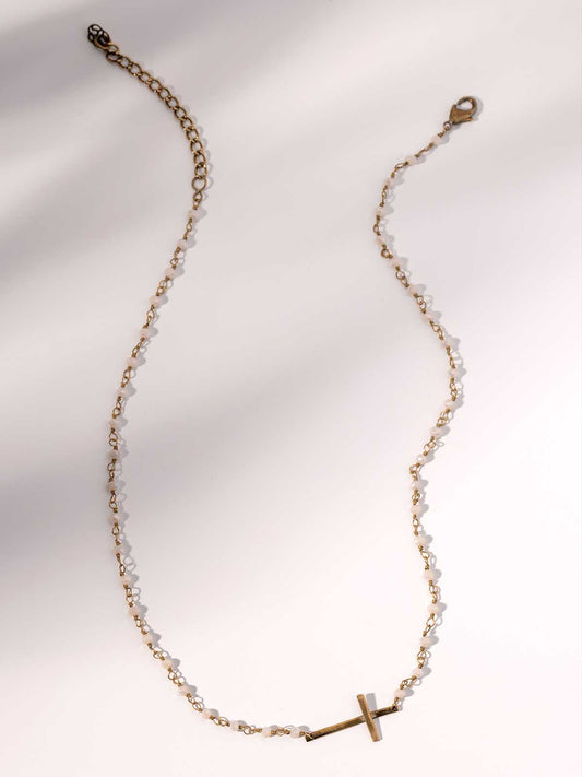 Trust Cross Necklace