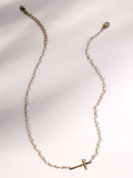 Trust Cross Necklace