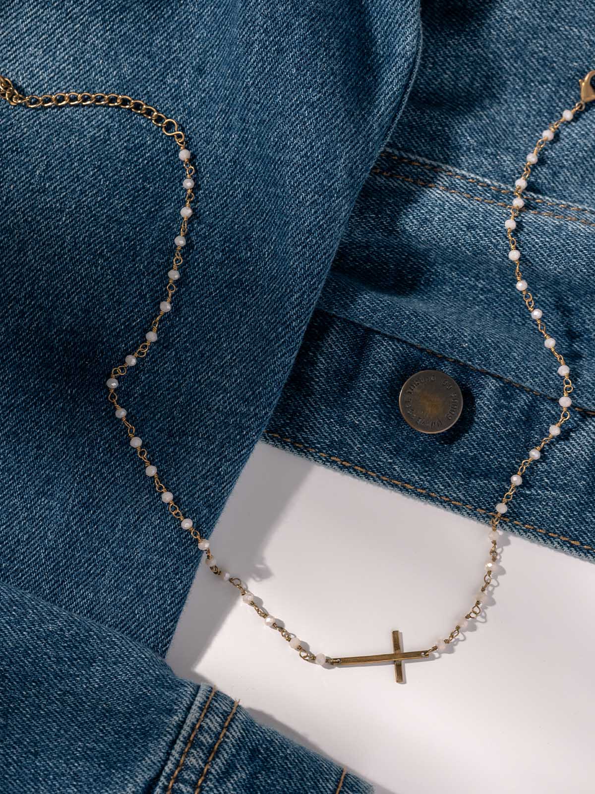 Trust Cross Necklace