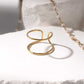 The Chloe Open Gold Ring