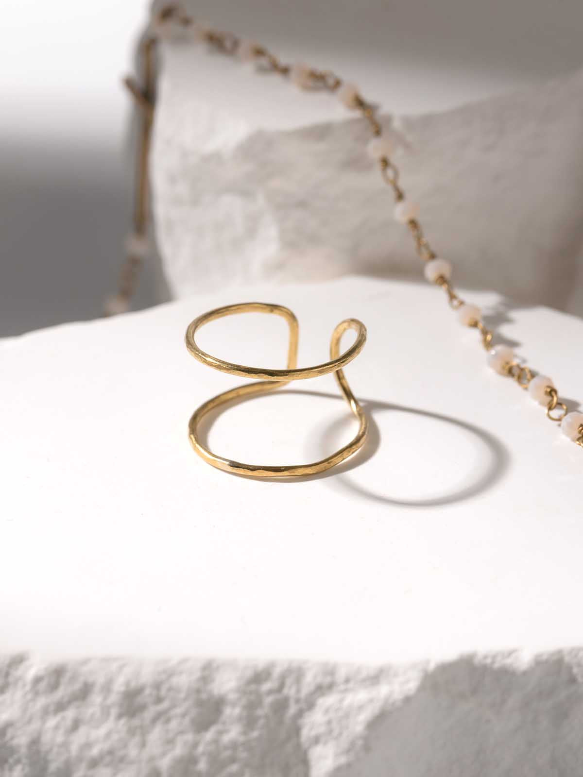 The Chloe Open Gold Ring