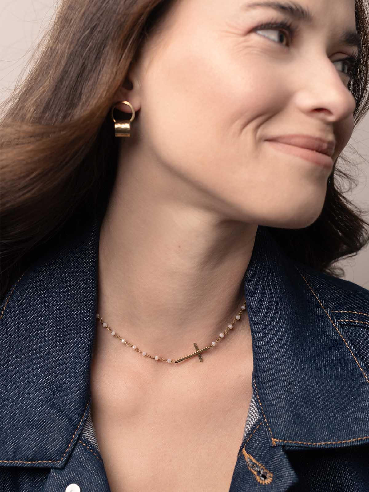 Trust Cross Necklace