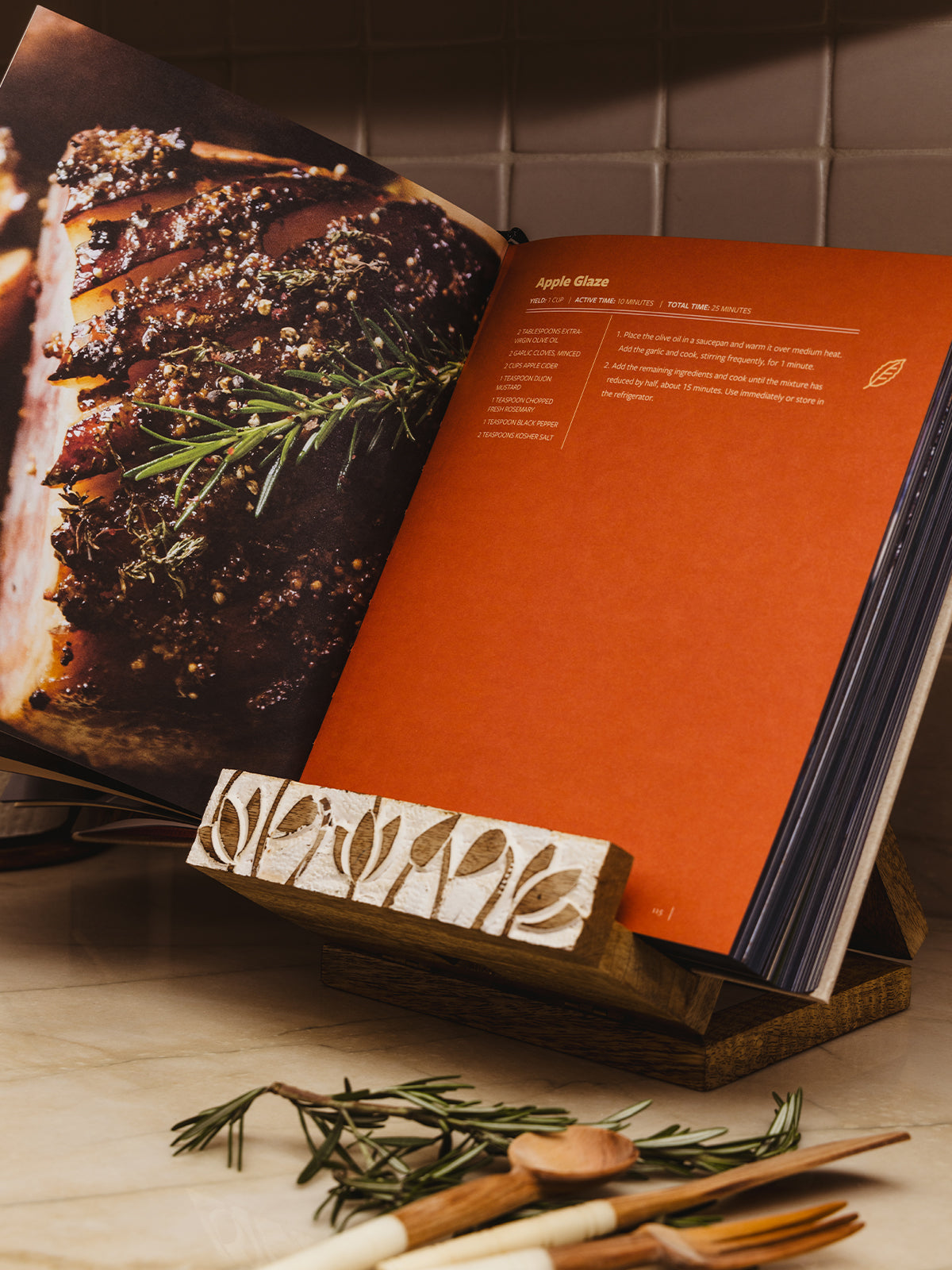 Lotus Cookbook Stand