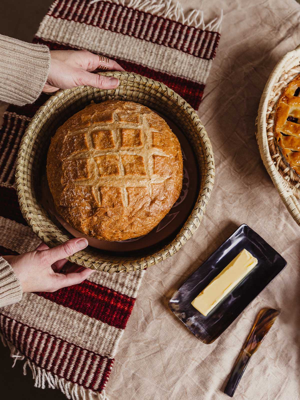 Double Vine Bread Warmer