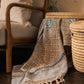 Seaside Stripes Patterned Throw Blanket