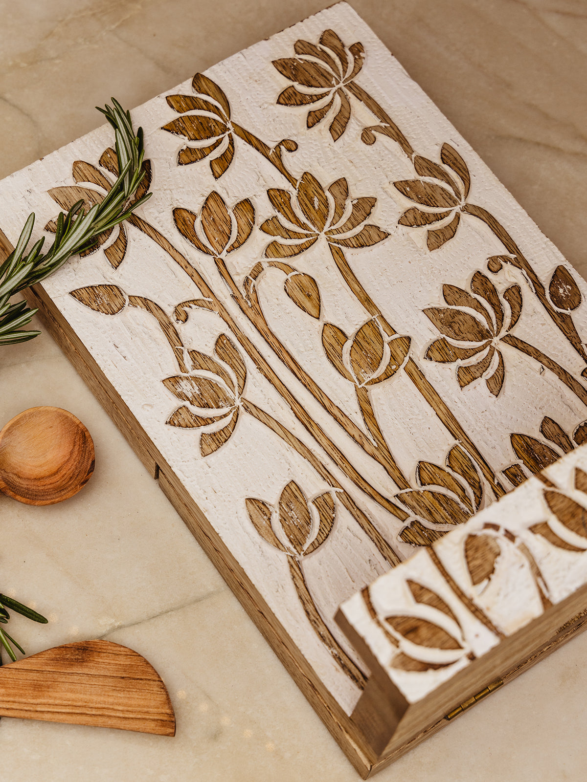 Lotus Cookbook Stand