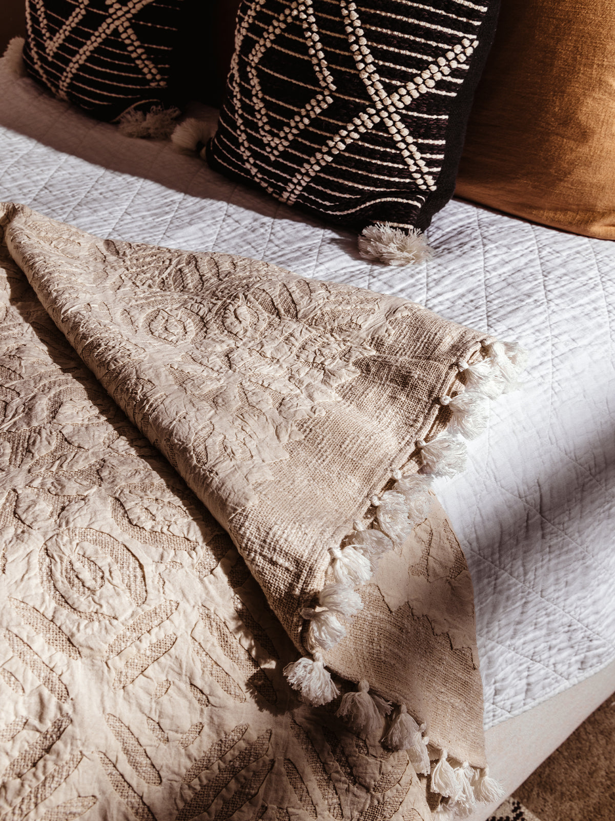 Upcycled Throw Blanket